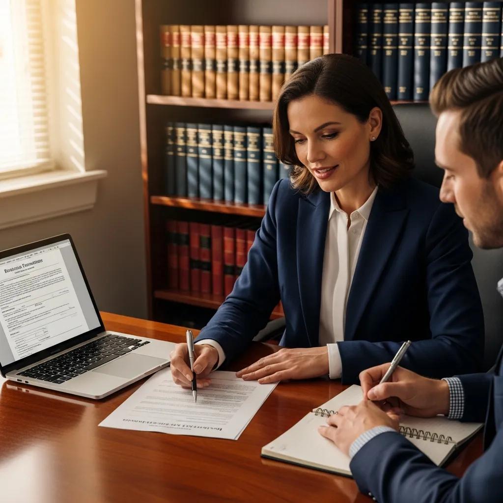 Business formation attorney advising a client in Pensacola, highlighting the importance of legal support